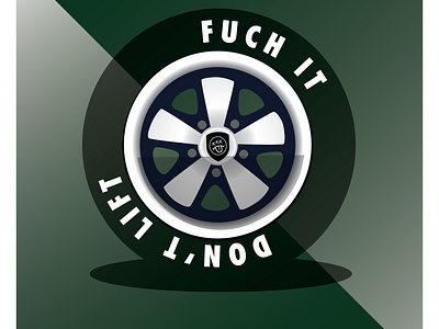 Fuch it automotive design fuchs graphic design illustration iykyk porsche type wheel