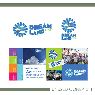 Unused Concepts badge branding color design graphic design illustration logo type typography unusedconcepts vector