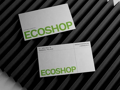 Business card brandidentity businesscards designinspiration ecofriendly graphic design graphicdesign logo minimalistdesign ui