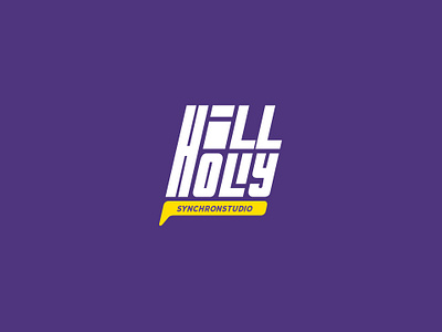 Logo for Hill Holly Synchronstudio branding graphic design logo logo design