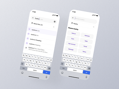 Near By Mobile App Ui app design find near by near bt location near by near by design near by display near by feature near by interface near by map near by navigation near by page near by place near by screen near by screen ui near by search near by setup near by ui screen ui