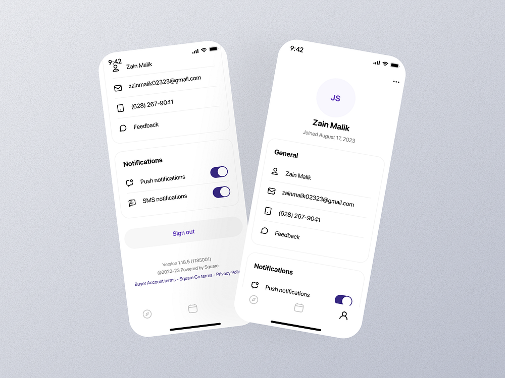 Browse thousands of Profile UI images for design inspiration | Dribbble