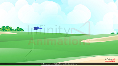 Gold Simulator Club 2d 3d animation motion graphics