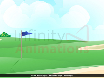 Gold Simulator Club 2d 3d animation motion graphics