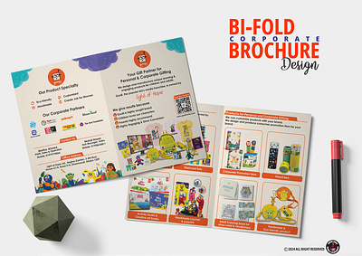 Bi-Fold Corporate Brochure Design bifold branding brochure corporate corporate brading graphic design illustration