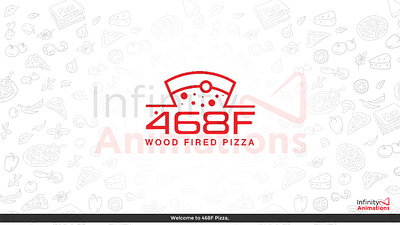 468F Wood Fried Pizza 2d 3d animation motion graphics