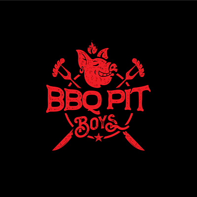 Logo for barbecue brand bbq logo branding logo logo design