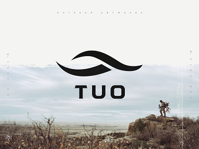 TUO GEAR brand branding creative direction hunting icon logo outdoors typography