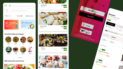 Zomato_app Re-Design app branding colour design figma graphic design illustration logo prototyping ui vector wireframing zomato