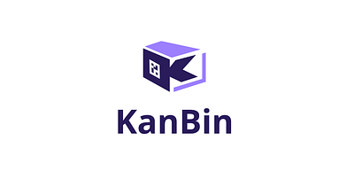 Kanbin Tech Logo Concept visualization brand concept brand kit branding graphic design logo concept logo design logo designer logo designer near me professional brand designer tech logo design