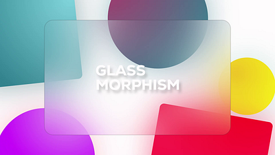 Glass Morphism Motion Graphics animation branding glass morphism graphic design motion graphics