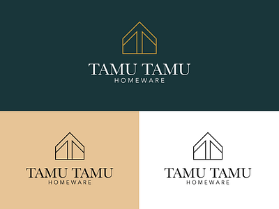 TAMU TAMU HOME WARE LOGO branding graphic design homeware house logo logos real state