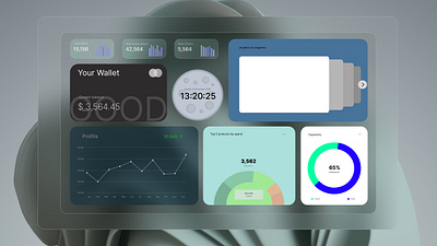 Admin Dashboard graphic design ui