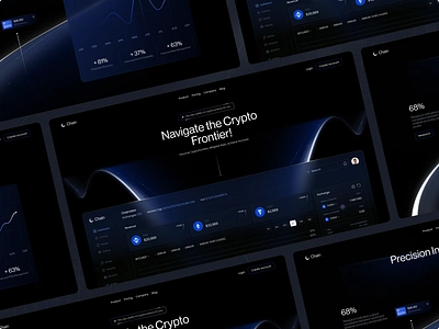 Chain DeFi Landing Page awsmd banking crypto dashboard defi defi landing defi website defi website design financial fintech ico landing page polkadot saas solana startup token trading web design web3