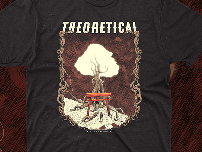 THEORETICAL artist designer graphic design illustration personalproject tshirt tshirtdesign