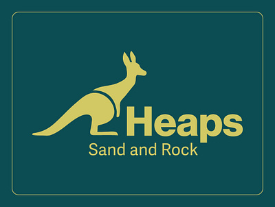 Daily Logo Challenge #19 branding buisness card buisness cards construction logo dailylogochallenge design graphic design heaps hopo illustration kangaroo logo sunnies typography vector