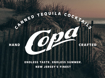 Copa - Canned Cocktail Rebrand cocktails