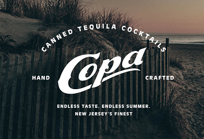 Copa - Canned Cocktail Rebrand cocktails spirits branding