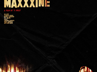 Ti West’s ‘MaXXXine’ 80s a24 giallo horror movie horror movies los angeles maxxxine maxxxine movie maxxxine poster maxxxine posters mia goth pearl pearl movie poster poster design posters retro ti west vintage x movie