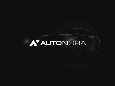 Auto Nora auto automotive autosalon branding car design designer graphic design icon illustration logo logodesign modern professional simple