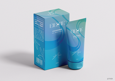 Eiete Skin care - Packaging Design branding design graphic design illustration logo mockup packaging photoshop skincare tubecream