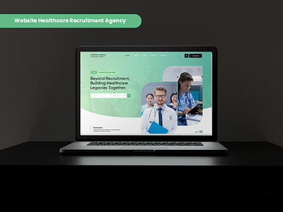 Healthcare Recruitment Web Design & Development. adobe illustrator adobe photoshop adobe xd uiux design web design web development
