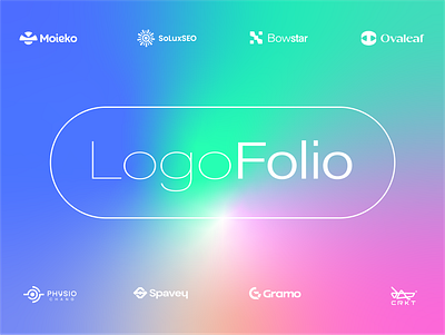 Logo Folio 24 brand identity branding service emblem logo gradient logo logo design logo designer minimalist logo modern logo pictorial logo symbolic logo text logo