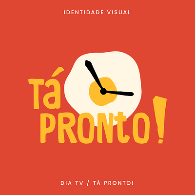 DiaTV - Tá Pronto! | Branding branding broadcasting food graphic design key visual kv logo show streaming tv visual identity youtube