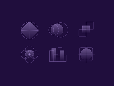 Crescent | Detailed Icons banking brand branding finance fintech icons identity illustration logo money ui