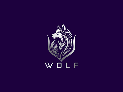 Wolf logo agency animal animals branding company graphic design hunter logo logo for sale modern polygon strength strong ui ux vector wild wolf head wolf logo wolfves logo