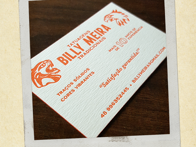 Tattoo Business Cards by Camila Dequech on Dribbble