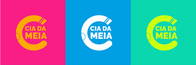 Cia da Meia | Branding branding clothing colorful cute fun graphic design logo rebranding redesign socks stationary stationery visual identity