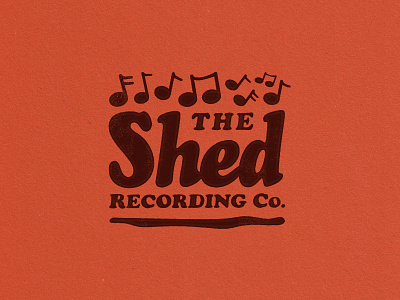 Shed Logo logo music notes