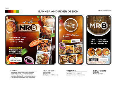 BRAND BANNER AND FLIER DESIGN banner branding design flier graphic design illustration logo marketing motion graphics photoshop typography ui ux