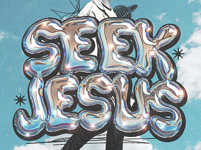 Seek Jesus | Christian Poster christian