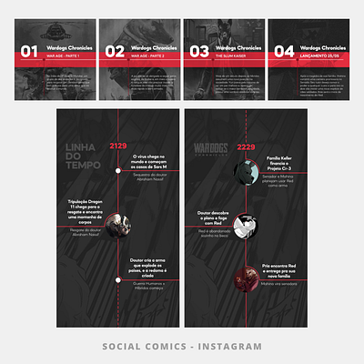 Social Comics App | Social Media branding graphic design instagram layout logo template visual identity