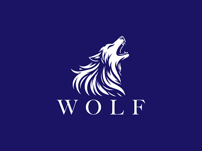 Wolf Logo agency animals colorful company head hunter jungle mascot modern origami polygon roaring strength strong wild wolf wolf head wolf roaring logo wolfves logo