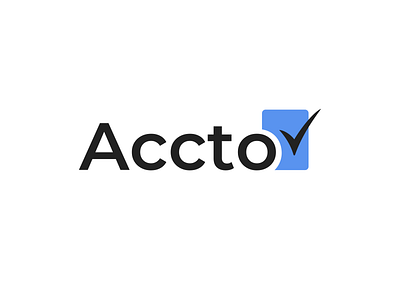 ACCTO - LOGO DESIGN adobe illustrator branding design graphic design illustration legal logo logo logo design logo mark typography ui vector