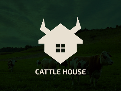 Cattle Farm Logo Design brand icon branding cattle cattle farm cattle logo conceptual logo creative logo design farm house farm house logo farm logo graphic design logo logo design meaningful logo minimalist modern logo