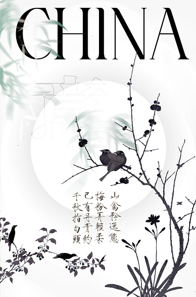 意 china color design graphic inspiration poster shape visual