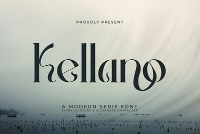 Kellano - A Modern Serif Font fonts