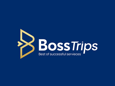 BOSSTRIPS | LOGO DESIGN & BRAND IDENTITY brand branding company design identity logo logos logotype logotypo tour tourism travel travel agents travel company trip trips typography