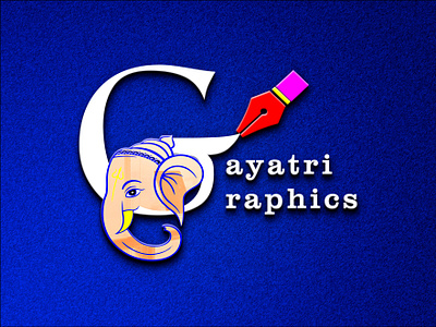 Gayatri Graphics Logo 3D 3d logo branding gayatri graphic graphic design logo motion graphics ramesh ratre
