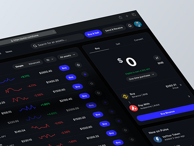 Trade Crypto Dashboard analysis bitcoin cansaa crypto cryptocurrency dashboard financial graph interface product design saas trade trading ui ux