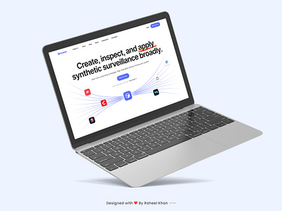 Synthetic Surveillance Hub Landing Page competitive analysis data visualization engaging ui figma prototype high fidelity mockups information architecture interactive design landing page modern aesthetic responsive design stakeholder interviews synthetic surveillance ui design usability testing user experience user interface ux design visual design wireframing