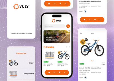 Vuly Play - Application | E-commerce 3d animation appllication branding design e commerce graphic design learning logo motion graphics trending ui web
