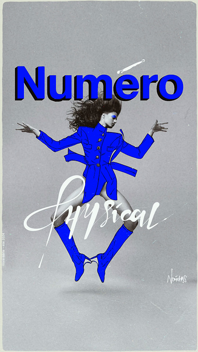 Redesigned Numéro Magazine Cover Art art director covers numero