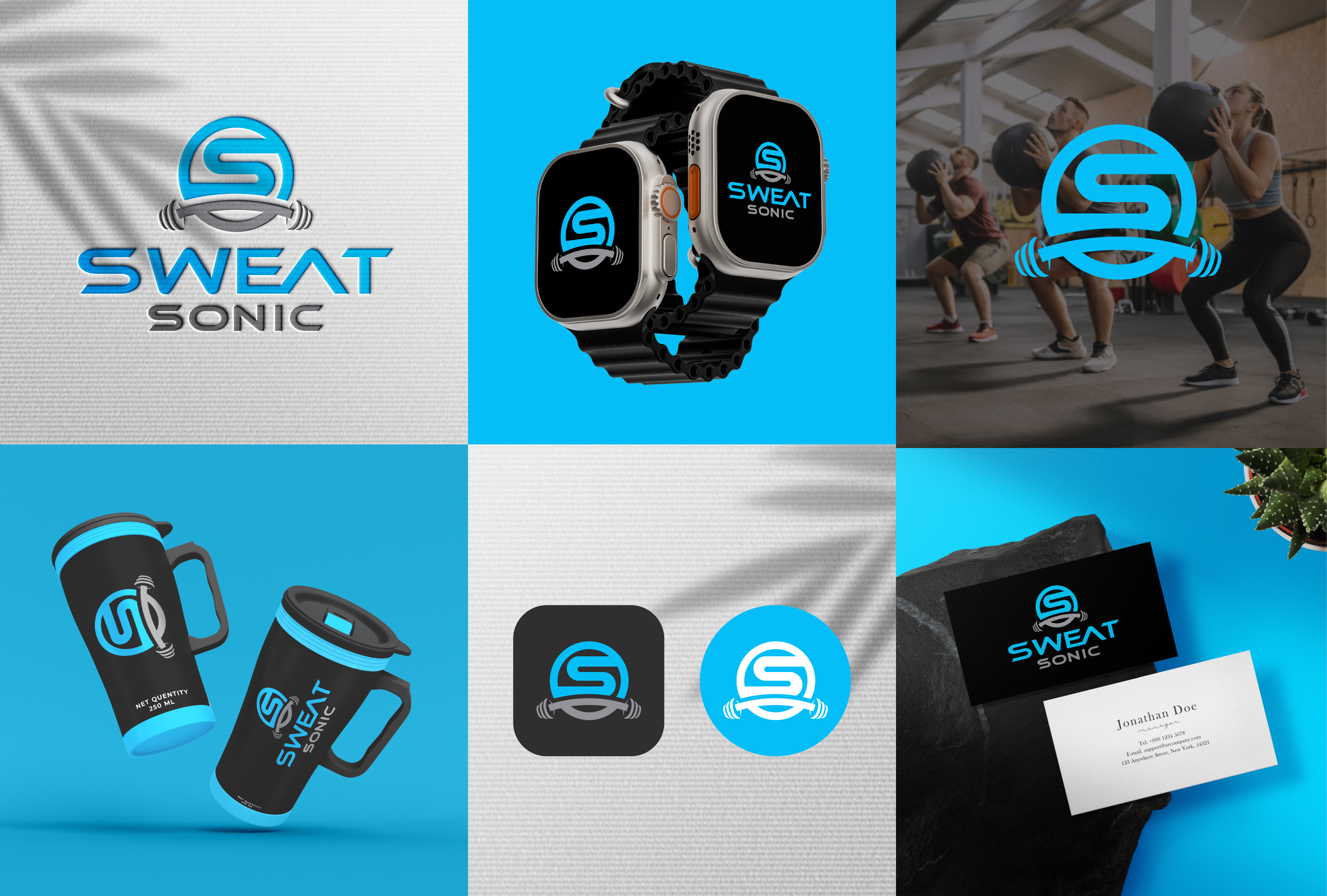 Example of Minimalist Logo And Brand Style Guides