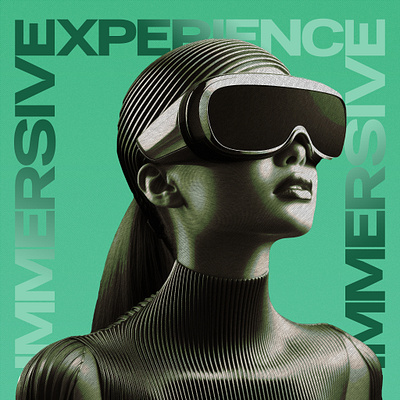Immersive Experience art direction graphic design poster design vr