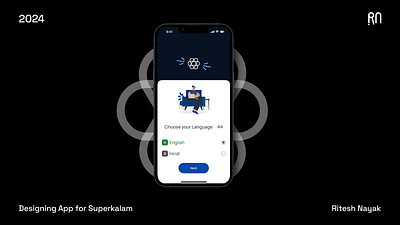 Day 3 - working on an app design for @SuperKalam app design product design ui uiux